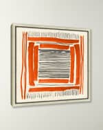 Image 2 of 2: "Dimensional Lines 2" Giclee Wall Art 