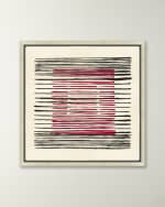 Image 1 of 3: "Dimensional Lines 1" Giclee Wall Art