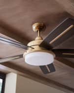 Image 2 of 2: Ellington Drew 54" Wi-Fi Ceiling Fan