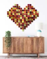 Image 4 of 4: Karo Studios "Love I" Wall Sculpture