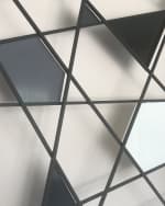 Image 2 of 4: Karo Studios "Triangulation B/W" Wall Sculpture