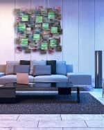 Image 3 of 4: Karo Studios "Impressions" Wall Sculpture
