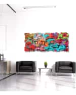 Image 2 of 3: Karo Studios "Joy" Wall Sculpture