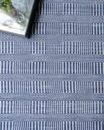 Image 3 of 4: Exquisite Rugs Poff Indoor/Outdoor Flat-Weave Rug, 9' x 12'