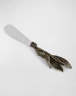 Image 3 of 6: Michael Aram Pomegranate Small Cheese Board with Knife