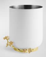Image 2 of 5: Michael Aram Cherry Blossom Wastebasket