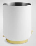 Image 3 of 5: Michael Aram Cherry Blossom Wastebasket