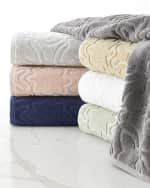 Image 3 of 3: Sferra Moresco Bath Towel 