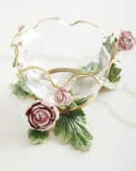 Image 3 of 4: Jay Strongwater Peony Bowl 