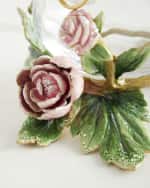 Image 4 of 4: Jay Strongwater Peony Bowl 