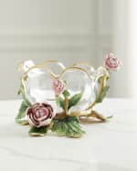 Image 1 of 4: Jay Strongwater Peony Bowl 