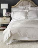 Image 6 of 6: Ralph Lauren Home Organic Cotton Bethany Jacquard Duvet Cover , KING