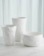Image 2 of 2: Global Views Matte Tall Chip Vase 