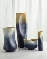 Image 5 of 5: Global Views Indent Ceramic Bowl 