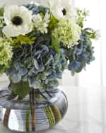 Image 3 of 3: John-Richard Collection Sapphire Blue Floral Arrangement 