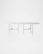 Image 2 of 5: Global Views Radius Dining Table, 96" 