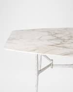Image 3 of 5: Global Views Radius Dining Table, 96" 