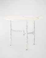 Image 2 of 2: Global Views Radius Dining Table, 42"