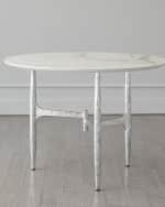 Image 1 of 2: Global Views Radius Dining Table, 42"