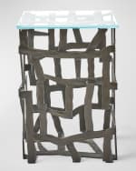 Image 3 of 4: Global Views Fragments End Table 