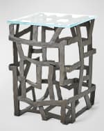 Image 4 of 4: Global Views Fragments End Table 