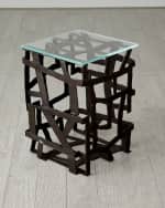 Image 1 of 4: Global Views Fragments End Table 