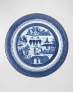 Image 2 of 2: Mottahedeh Blue Canton Dinner Plate