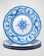 Image 1 of 2: Le Cadeaux Mallorca Dinner Plates, Set of 4