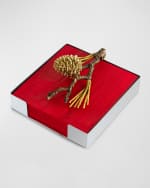 Image 1 of 4: Michael Aram Pine Cone Cocktail Napkin Holder 