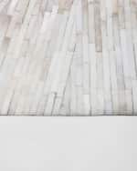 Image 2 of 4: Mason Hairhide Rug, 3' x 8'