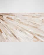 Image 4 of 4: Mason Hairhide Rug, 3' x 8'