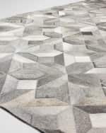 Image 2 of 4: Nixon Hairhide Rug, 3' x 8'
