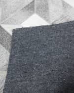 Image 3 of 4: Nixon Hairhide Rug, 3' x 8'