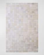 Image 1 of 4: Thaddeous Hairhide Rug, 3' x 8'