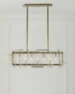 Image 3 of 5: Arteriors Tilley Chandelier 