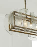 Image 4 of 5: Arteriors Tilley Chandelier 