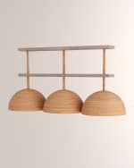 Image 1 of 5: Arteriors Vega Fixed Chandelier 