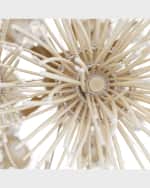 Image 3 of 4: Arteriors Winona 33" 8-Light Chandelier
