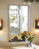 Image 2 of 5: Arteriors Storm Clouds Mirror 