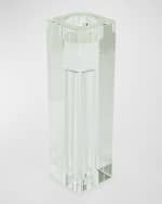 Image 2 of 3: Tizo Clear Crystal Votive Candle Holder - Medium 