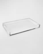 Image 1 of 2: Tizo Lucite Tray, 12" x 8"