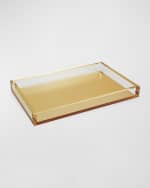 Image 1 of 2: Tizo Lucite Tray, 12" x 8"