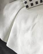 Image 1 of 2: Callisto Home Einar Velvet Coverlet, Queen