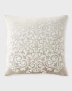 Image 1 of 2: Callisto Home Trylan Applique Decorative Pillow