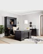 Image 7 of 7: Hooker Furniture Bristowe Executive Desk