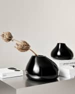 Image 4 of 4: Orrefors Ebon Black Large Vase