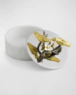 Image 3 of 5: Michael Aram Lovebirds Trinket Box 