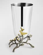 Image 3 of 4: Michael Aram Lovebirds Medium Vase 