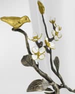 Image 4 of 4: Michael Aram Lovebirds Medium Vase 