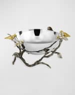 Image 2 of 4: Michael Aram Lovebirds Medium Bowl